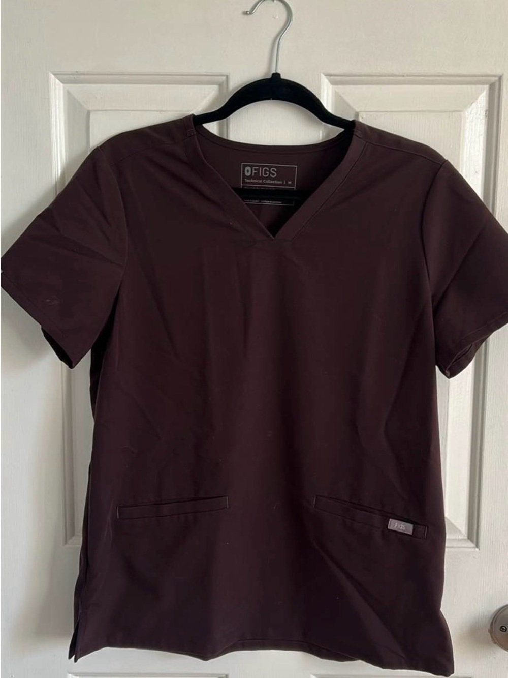 Figs Women's Espresso/dark brown Scrub Set - Picture 2 of 3